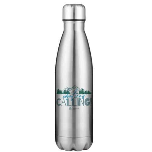 Camping Adventure 17oz Stainless Water Bottle Crimson Eurybia