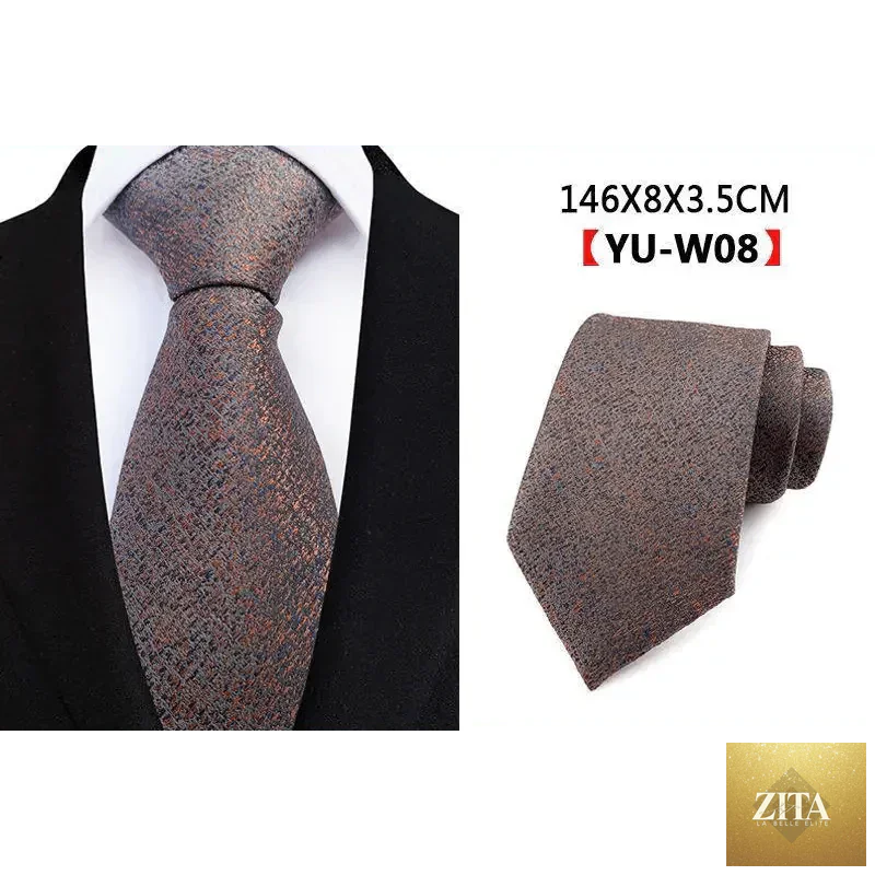 Men's elegant silk necktie with a stylish design, suitable for business, wedding, or formal office wear by Stevvex.