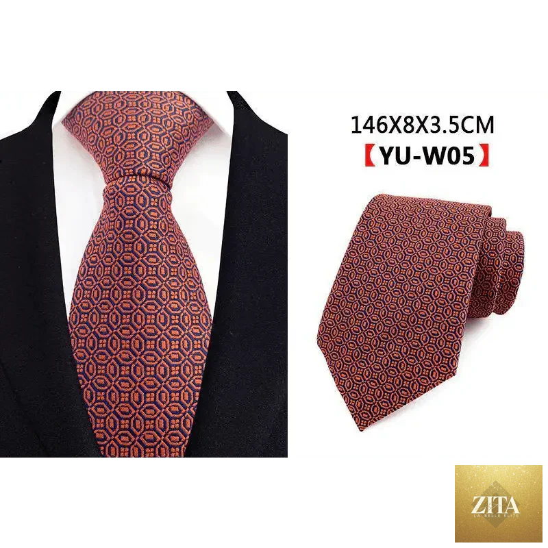 Elegant men's silk necktie with a sophisticated design, ideal for business, wedding, and formal office attire by Stevvex.