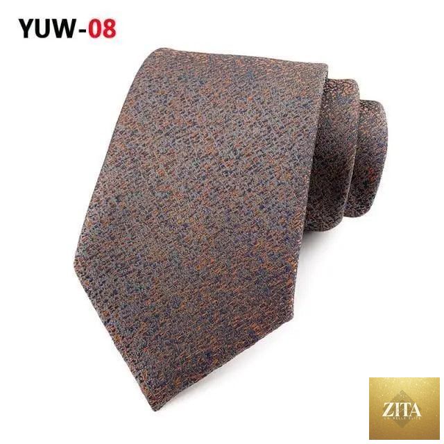 Men's elegant silk necktie with a stylish design, suitable for business, wedding, or formal office wear by Stevvex.