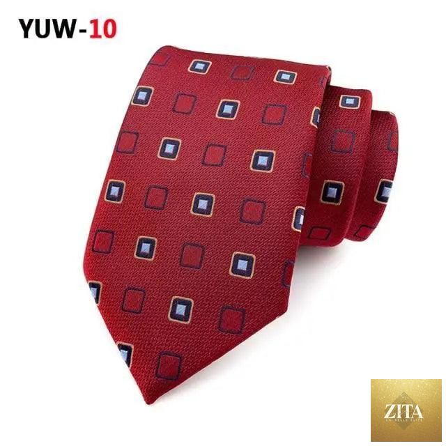 Elegant silk men's necktie by Stevvex with a stylish design, ideal for business, wedding, or formal office wear.