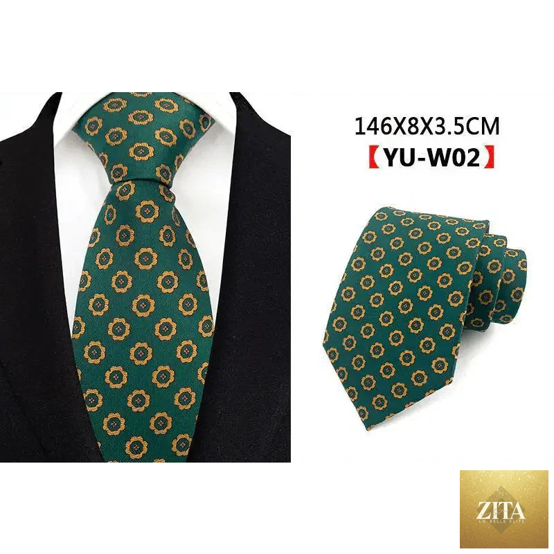 Stevvex men's silk business necktie with elegant design, suitable for office, formal events, and weddings.
