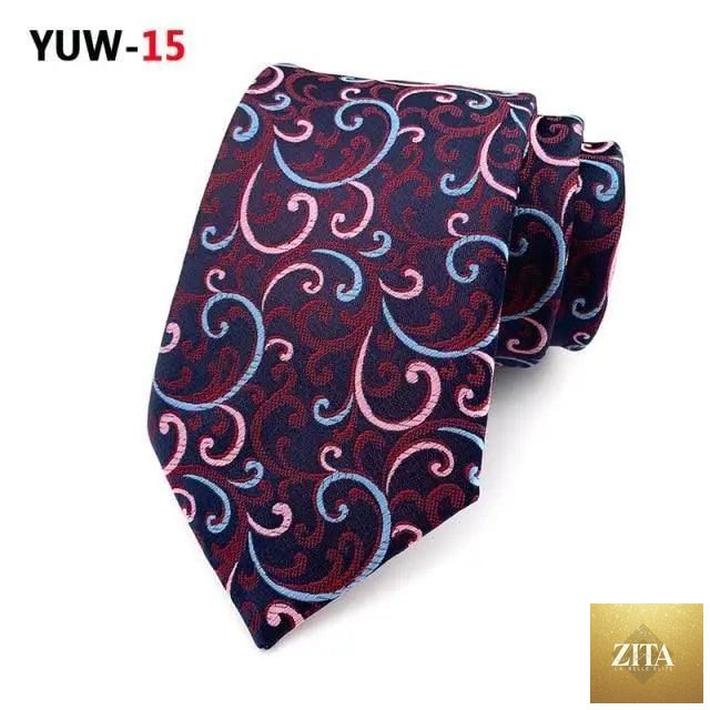 Elegant silk men's necktie featuring a stylish design, ideal for business, wedding, and formal office wear by Stevvex.