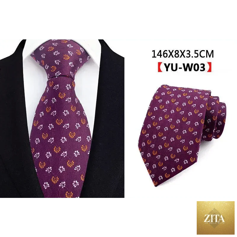 Elegant silk men's necktie with a stylish design, perfect for business, wedding, and formal office wear by Stevvex.