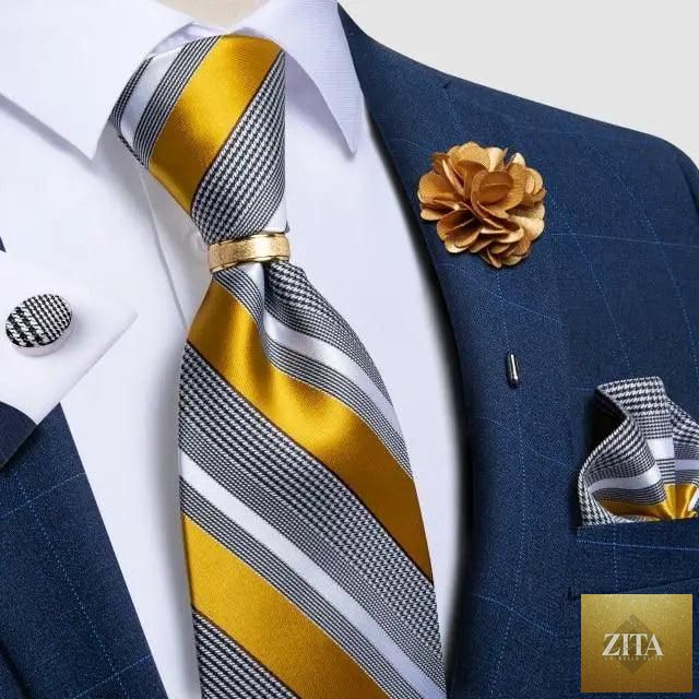 Men's luxury red silk necktie and matching cufflinks set by Stevvex, elegant wedding accessory for grooms and formal occasions.