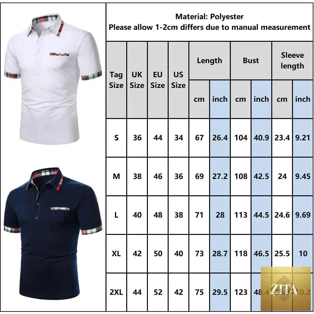 Men's summer polo shirt by Stevvex with short sleeves, classic casual design, cotton fabric, modern collar, and patchwork pattern.