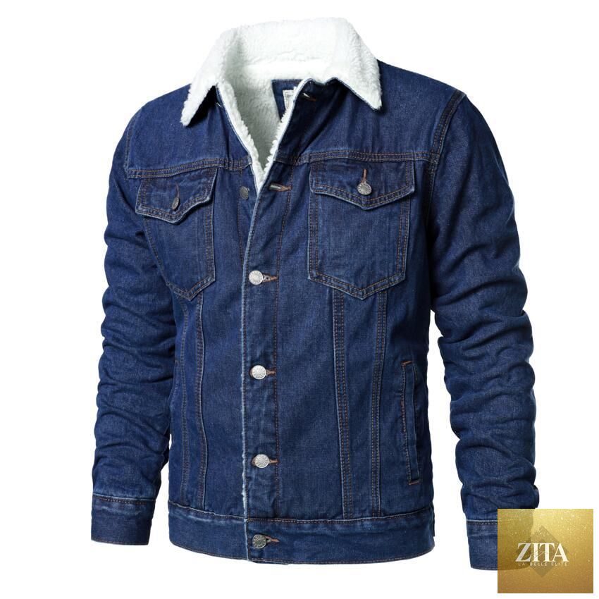 Modern men's light blue Stevvex slim casual winter jacket made of quality cotton, warm, comfortable, and elegant for cold weather.