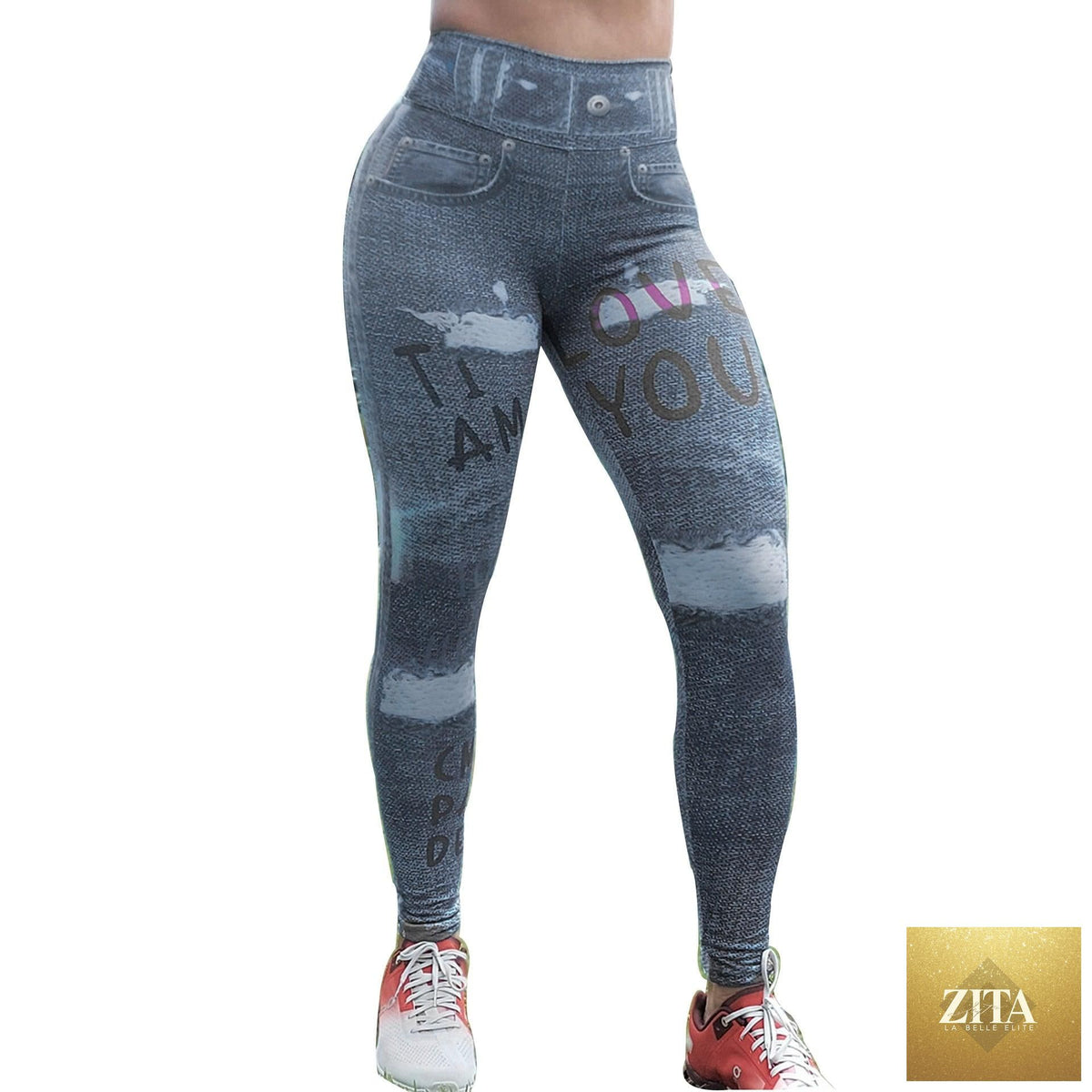 Stevvex modern ripped women's jeans with stretch fit, casual and fitness leggings, slim, comfortable, and lift-enhancing for active wear.