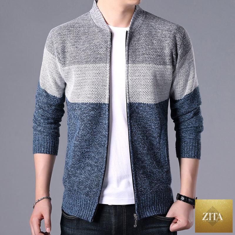 Stevvex men's winter jacket, slim fit fleece coat in solid color, featuring a hood and casual elegant design for warmth and style.