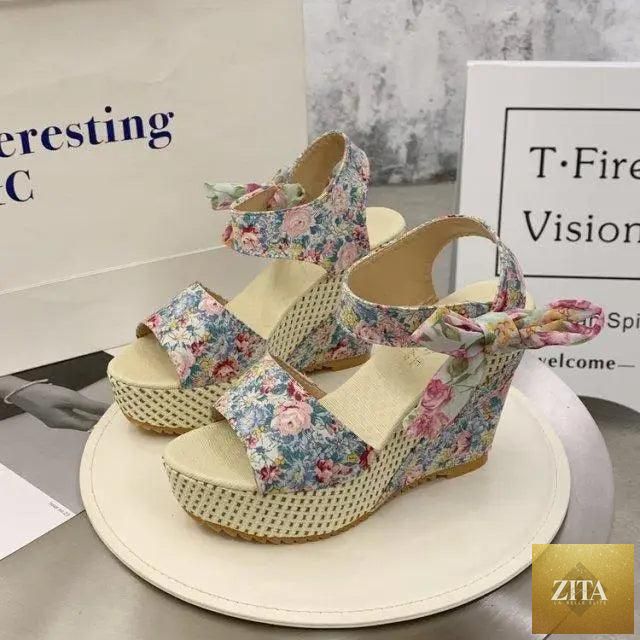 Elegant women's high heels sandals with wooden heel, stylish summer design by Stevvex, perfect for modern, fashionable looks.
