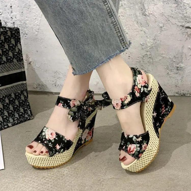 Elegant women’s high heel sandals with wooden heels, stylish design, perfect for summer, by Stevvex.
