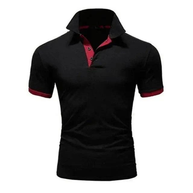 New Polo Shirt Men Summer Cool Men's Shirts Sleeve Polo Business Clothes Luxury Men Tee Shirt Polos women's short sleeves Summer Men's T-shirt Short Sleeved Lapel Casual T-shirt for Male Half Sleeve Tops
