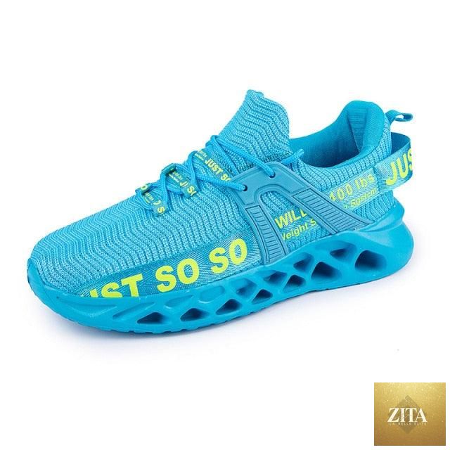 Purple Stevvex women's sport sneakers with mesh upper, lightweight design, twist bottom, suitable for running, walking, and outdoor activities.