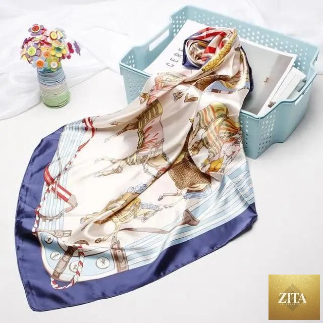 Stevvex silk scarf, long large winter shawl with soft fabric, draped around a woman’s neck, stylishly showcasing the elegant wrap.