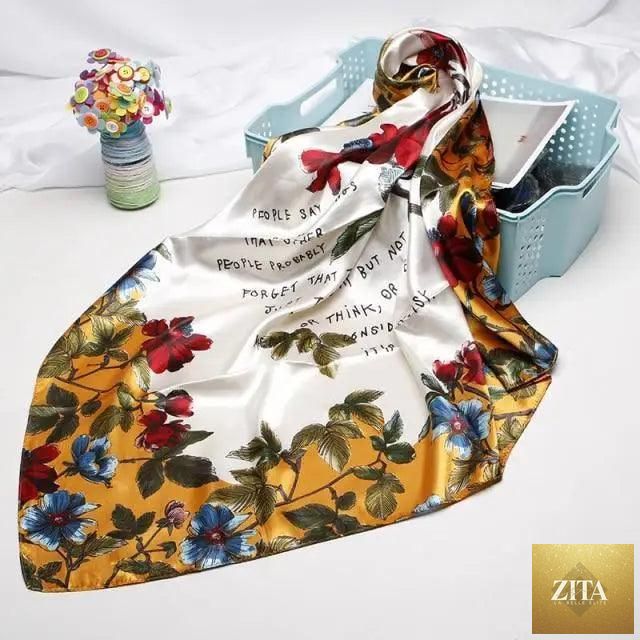 Stevvex silk scarf, long large winter shawl with soft fabric, stylish wrap for women, versatile neck and shoulder accessory