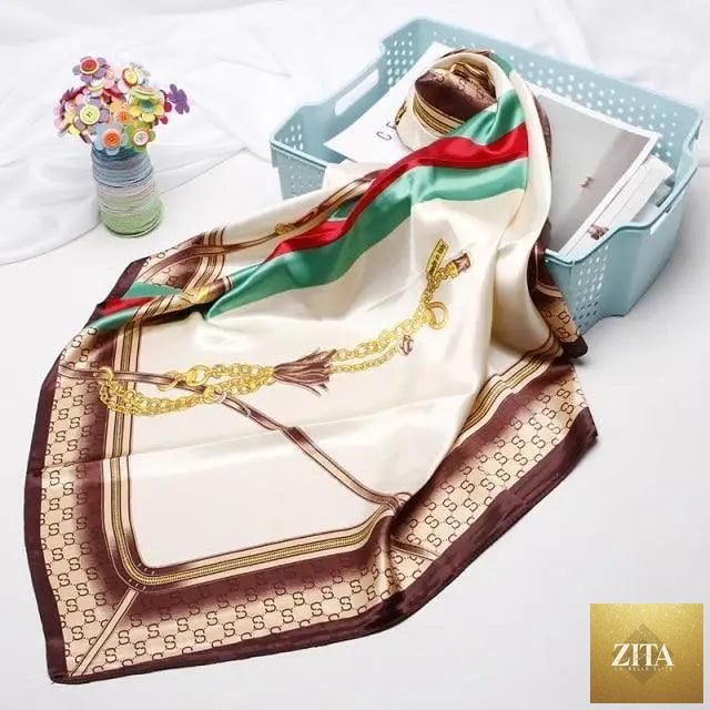 Stevvex silk scarf for women, long and large winter shawl with soft fabric, versatile neck wrap and stylish wrap scarf.