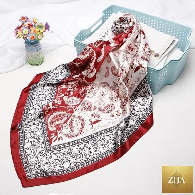 Stevvex silk scarf for women, long large shawl wrap, soft winter neck scarf, elegant and versatile accessory.