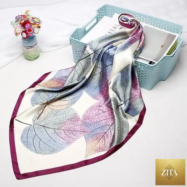 Stevvex silk scarf, long and large winter shawl wrap, soft neck scarf for women, elegant and stylish accessory.
