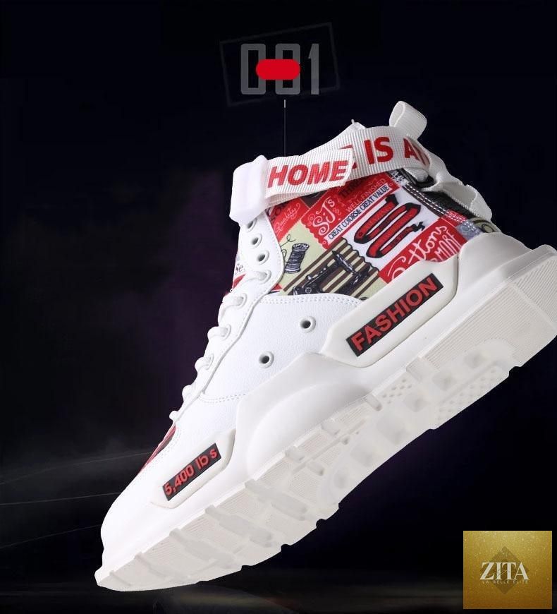 Stevvex men's red athletic sneakers with breathable mesh, lightweight design, non-slip soles, suitable for basketball, running, and walking.