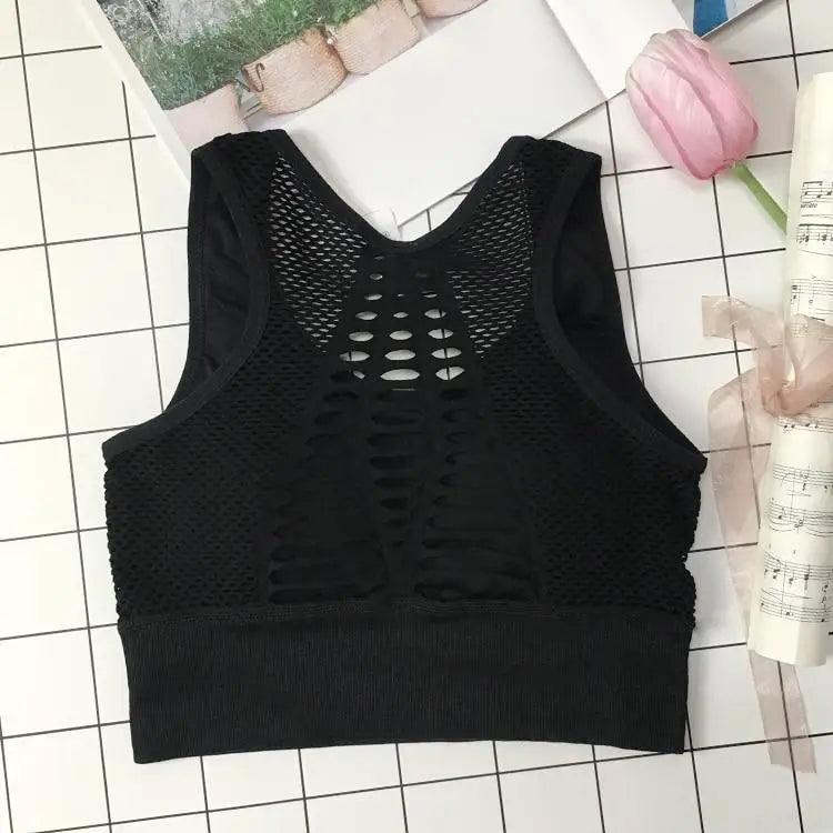 Stevvex women's backless workout T-shirt with built-in sports bra, quick-dry fabric, ideal for yoga, running, and gym workouts.