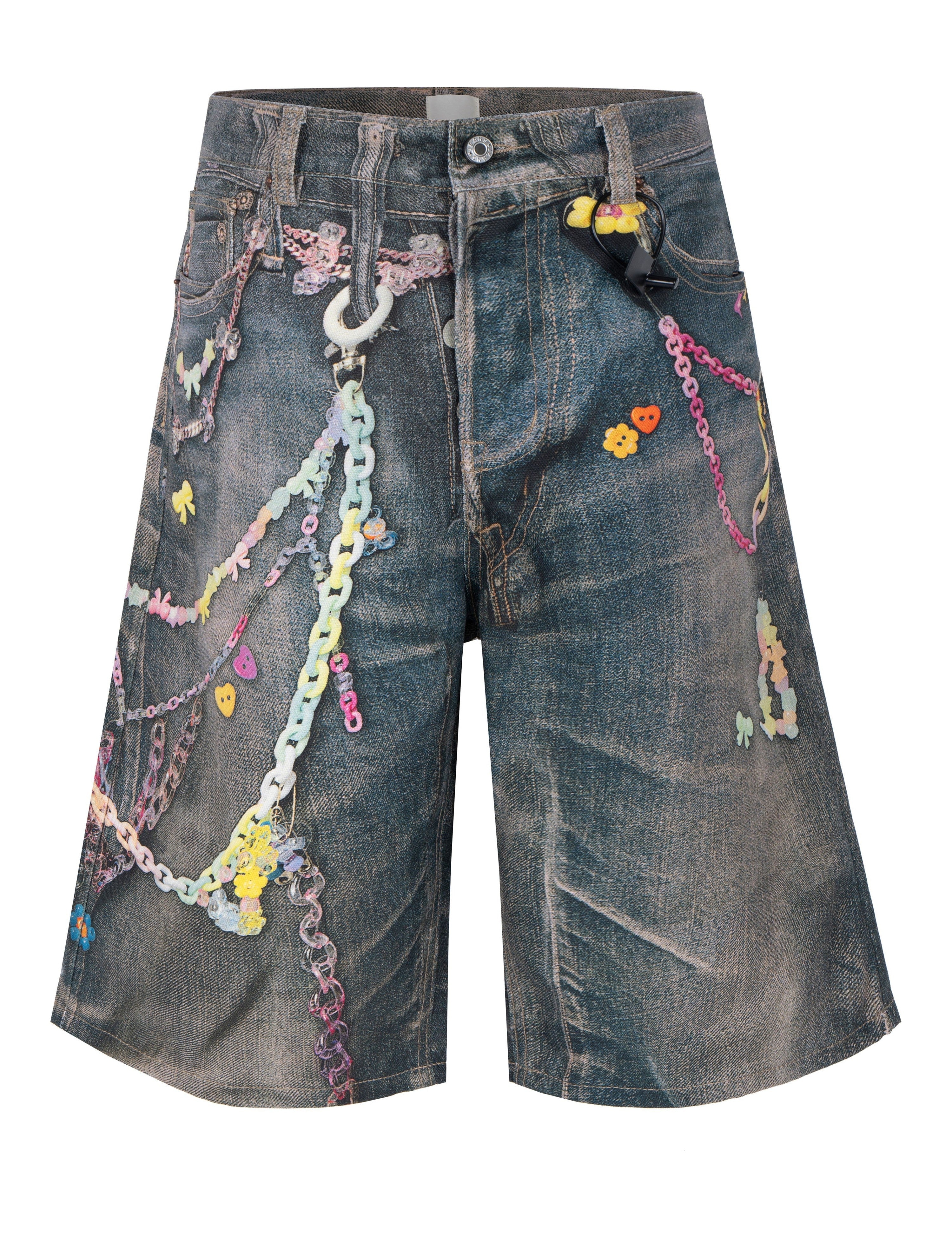 Undeveloped Lucky Denim Shorts featuring classic denim fabric and a relaxed fit, displayed on a neutral background.