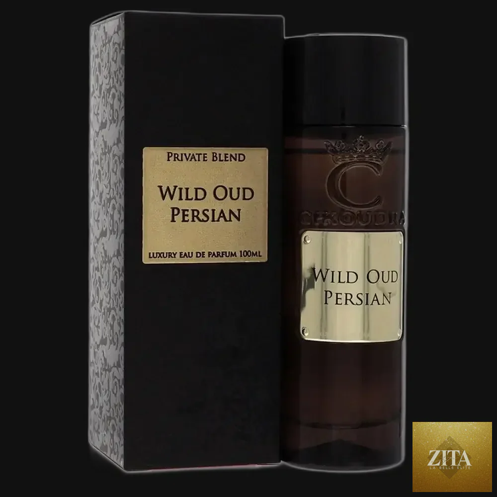 Gamer Scents Private Blend Wild Oud perfume for women in a 3.4 oz eau de parfum spray, featuring elegant bottle design.
