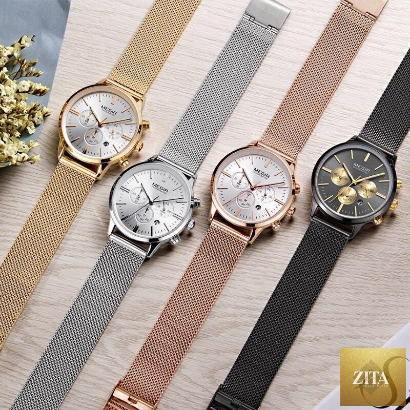 Luxury Stevvex women's black quartz wristwatch with stainless steel strap, stylish business fashion accessory.