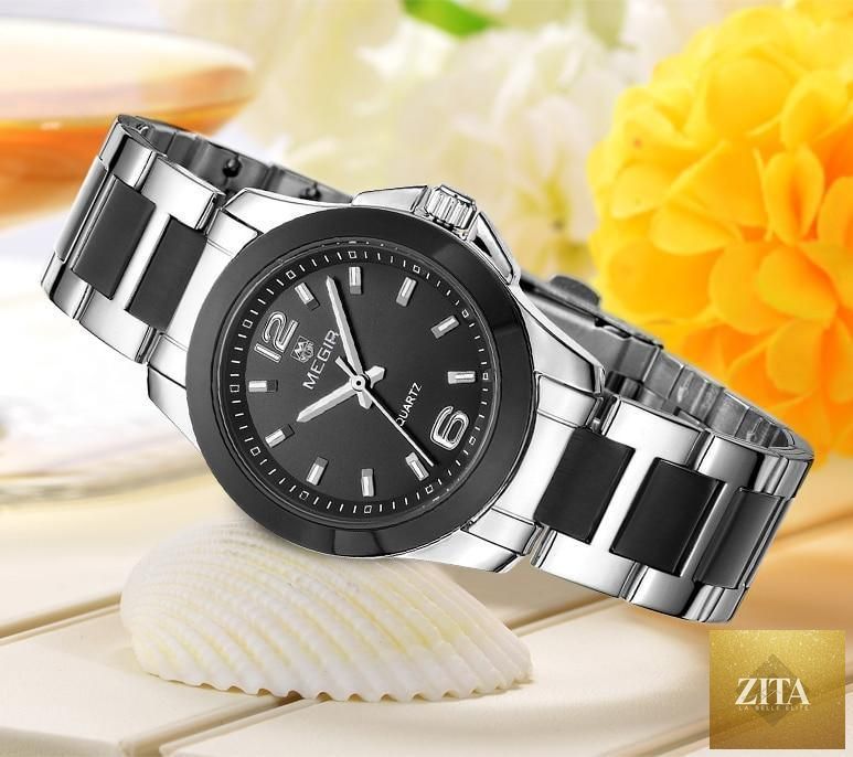 Elegant Stevvex women's gold rose wristwatch with modern waterproof design, stylish analog display, perfect for women.