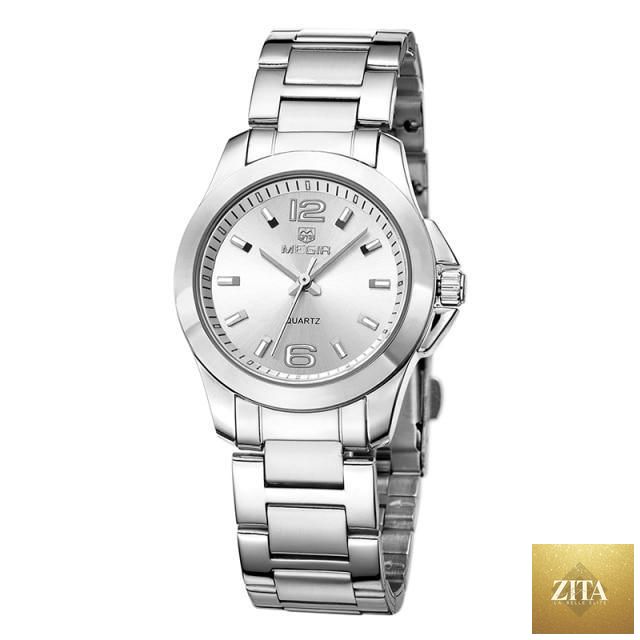 Stevvex women's luxury gold rose modern waterproof analog wristwatch with stylish design and elegant details.