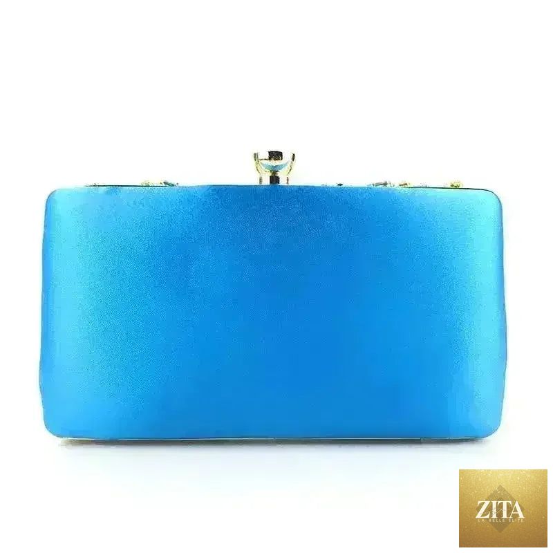 Femstylo diamond rhinestone clutch handbag with sparkling embellishments, perfect for luxury evening events and formal occasions.