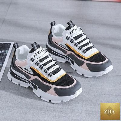 Women's Stevvex running shoes with breathable mesh upper, platform sole, designed for summer fitness, jogging, and casual athletic wear.
