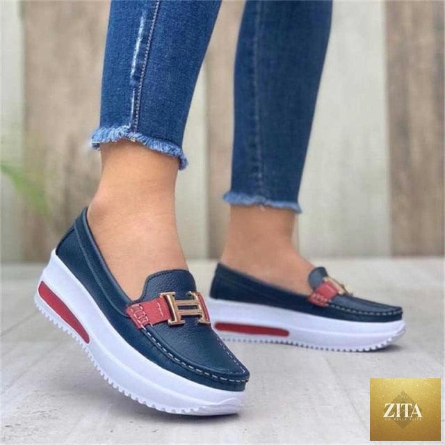 Stevvex women's white casual sneakers with lace-up design, elastic comfort, perfect for walking and everyday wear.