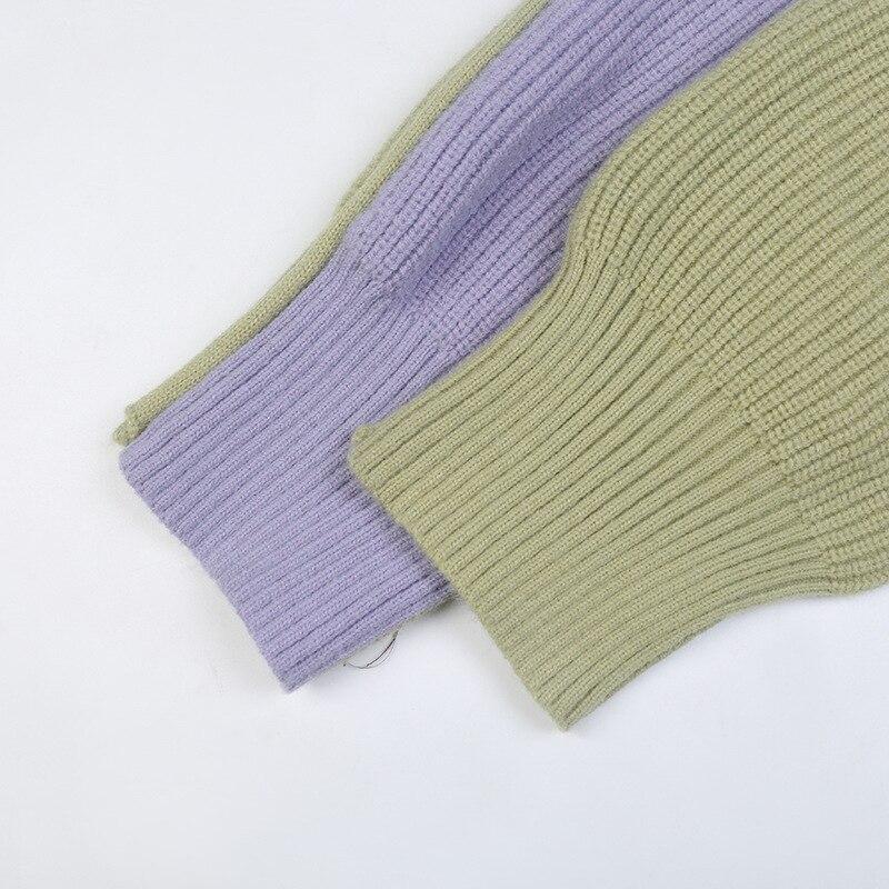 Cold Winter Women Knitted Turtleneck Thicken Sweaters Casual Basic Yellow Angel