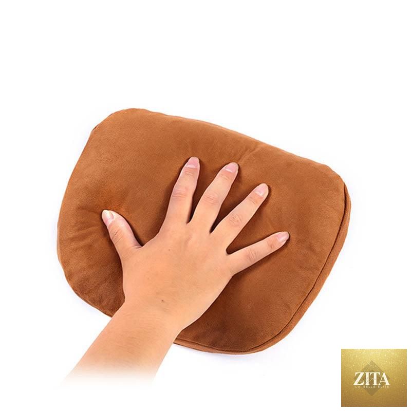Stevvex luxury car neck pillow with adjustable support, soft seat cushion, and headrest for comfortable travel and sleeping.