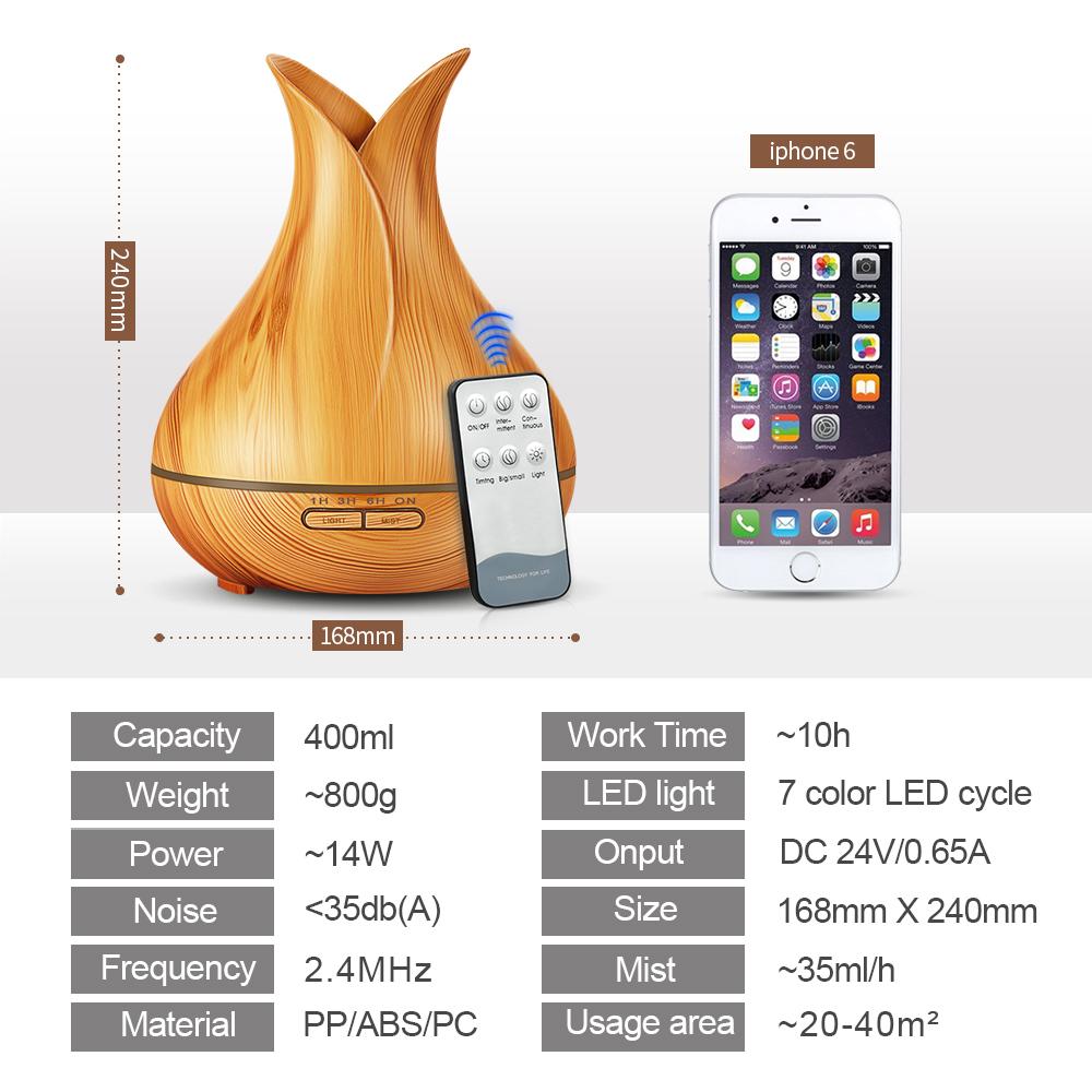 KBAYBO Ultrasonic Air Humidifier electric Aroma air diffuser Essential Jade