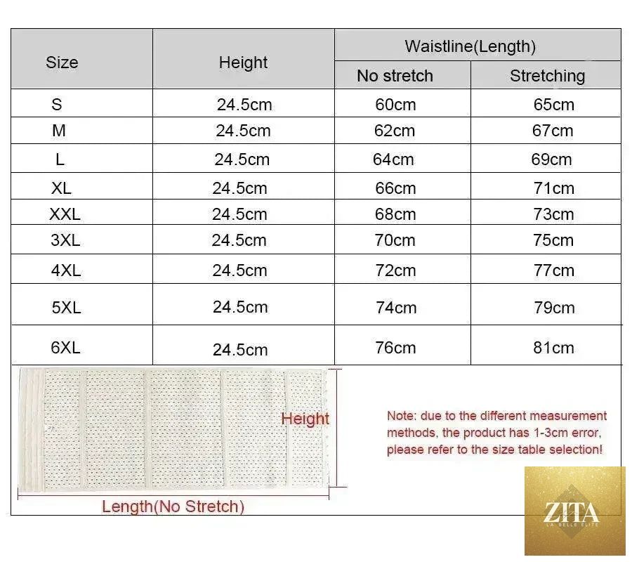 Femstylo slimming corset waist trainer and body shaper for women, showing a close-up of the black girdle and its smooth fit.