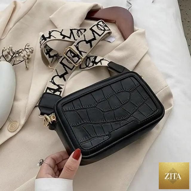 Stevvex retro PU leather waist bag with gold chain strap, stylish fanny pack and multifunctional chest purse for women.