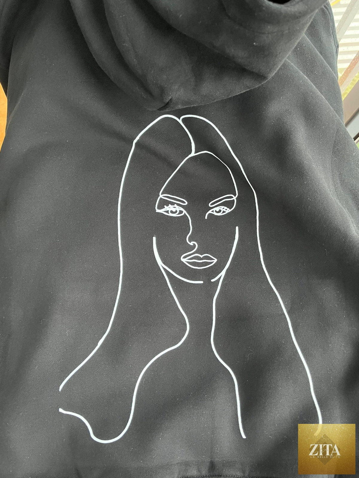 Charlotte Summers hoodie by Zita La Belle Elite featuring a cozy design and stylish fit, shown in a vibrant color on a model.