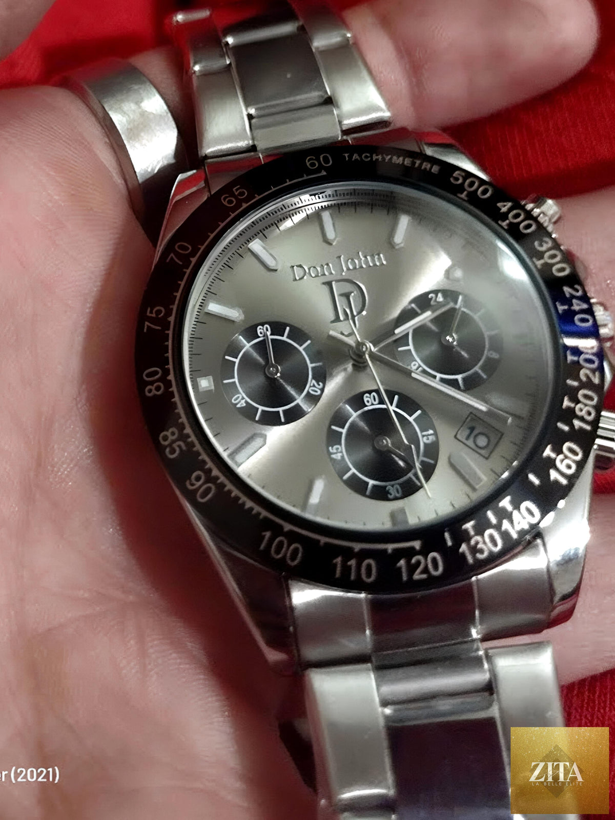 Don John watch by donjohnbyvictoriacharles featuring a sleek design with a round dial and metal band.