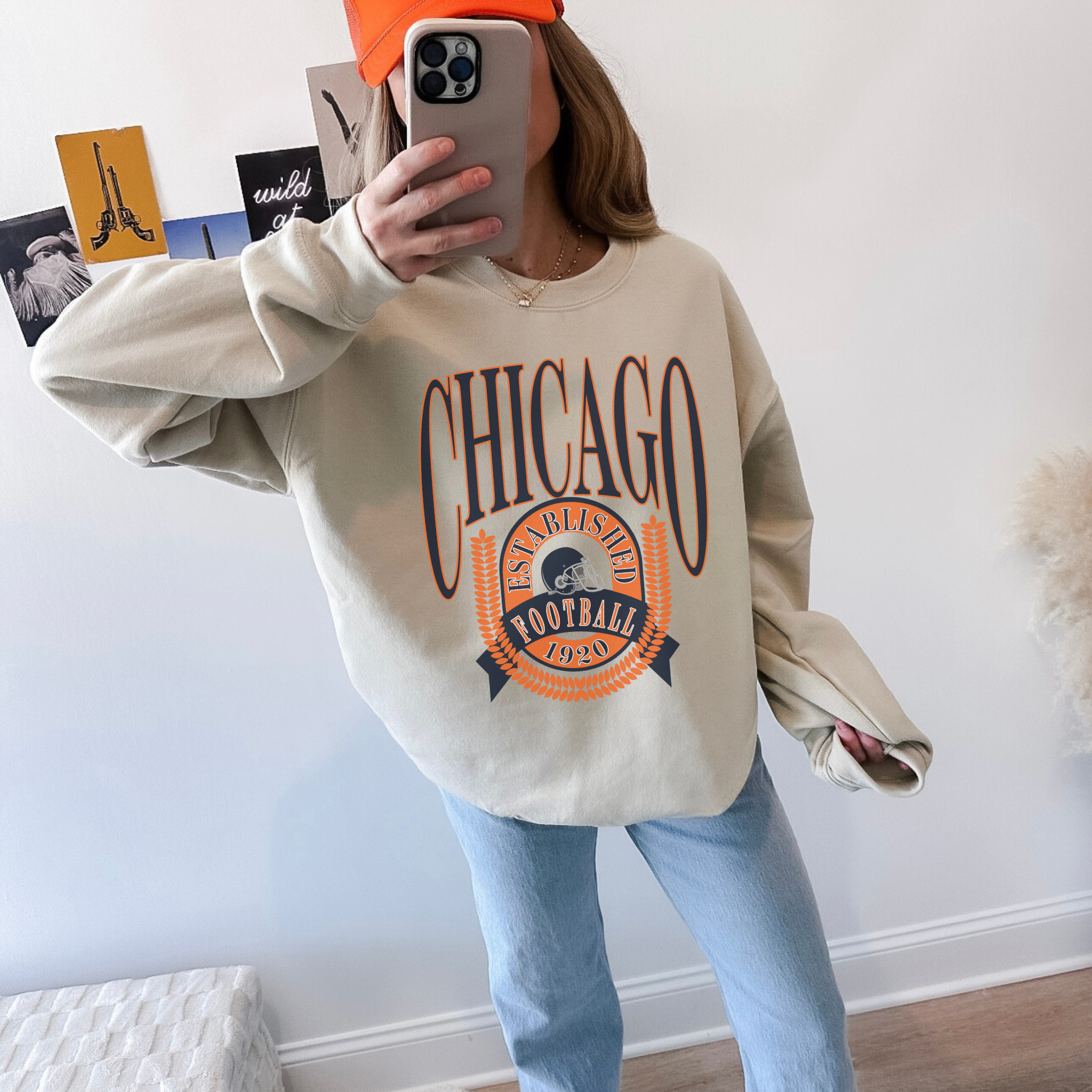 Chicago Football 1920 Crewneck Sweatshirt | Game Day Apparel