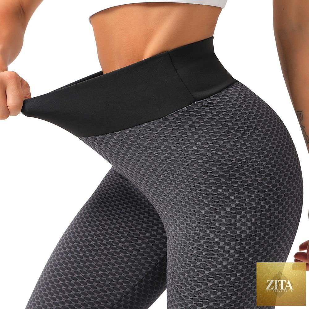 Stevvex women's soft push-up leggings with high waist, tummy control, suitable for yoga, running, gym, and fitness activities.