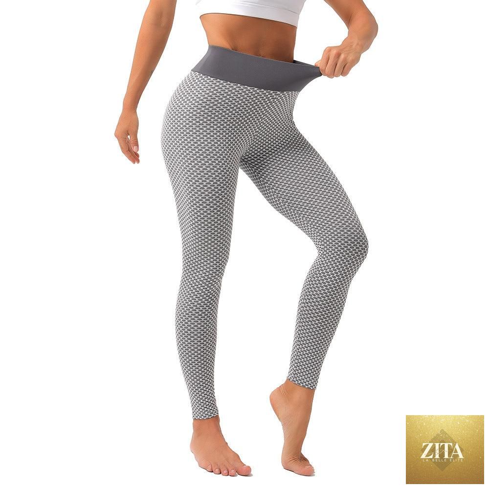 Stevvex women's soft push-up leggings with high waist, tummy control, ideal for workout, yoga, running, and gym activities.