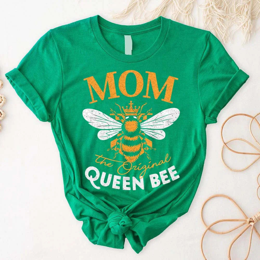 Mom, The Original Queen Bee Shirt โ Stylish & Fun Mother's Day Tee