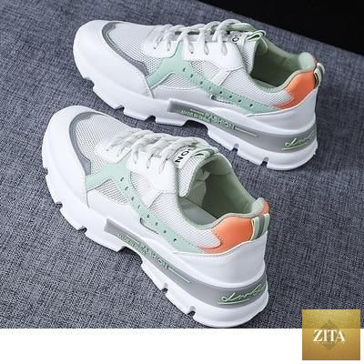 Women's Stevvex running shoes with breathable mesh, platform sole, sporty design, ideal for walking, jogging, and gym workouts.