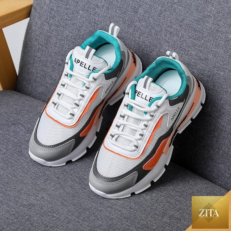 Women's Stevvex Summer Running Shoes with breathable mesh, platform sole, athletic design, ideal for walking, jogging, and gym workouts.