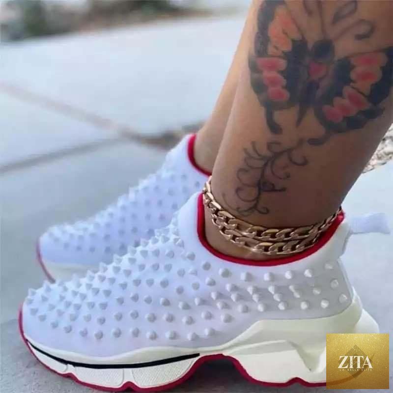Stevvex women's breathable mesh sports sneakers with non-slip soles, comfortable platform, perfect for summer running and fitness.