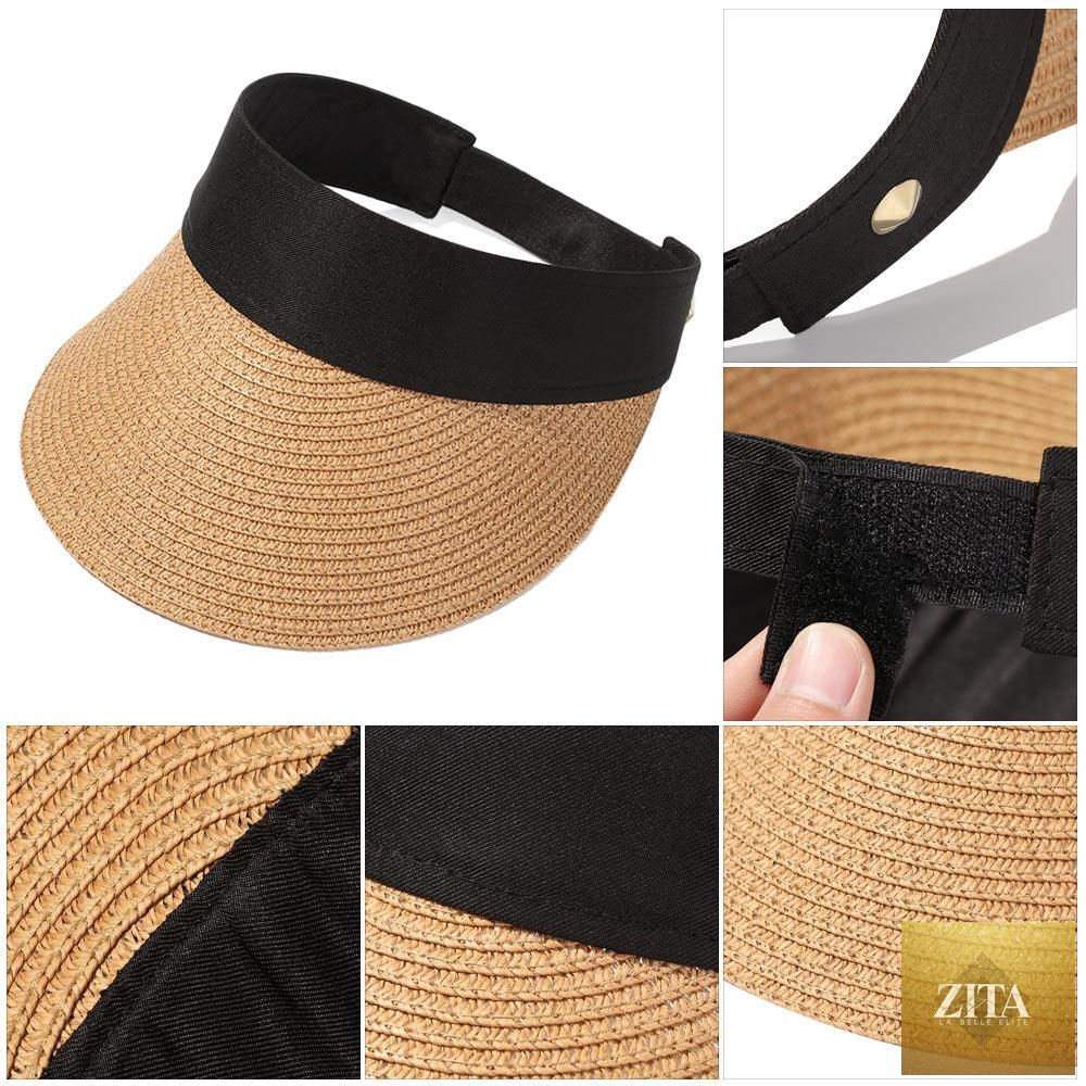 Stevvex wide brim women's summer beach hat with foldable design, adjustable fit, and UV protection for outdoor sun protection.