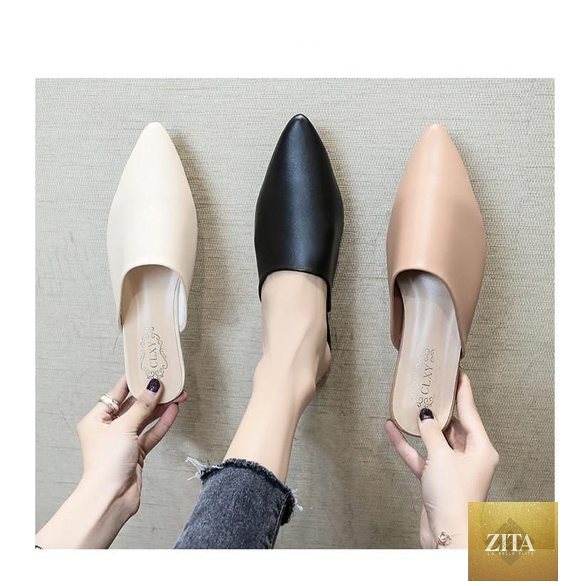 Stevvex summer elegant ladies slip-on flats and mules with square heels, high heels, and comfortable casual loafers for women.