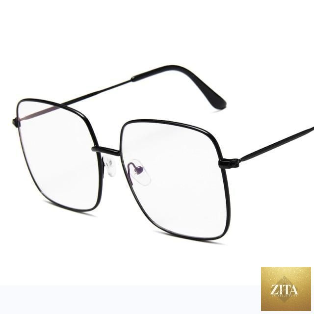 Stevvex black square sunglasses for women and men with elegant design, lightweight frames, UV protection, suitable for summer fashion.