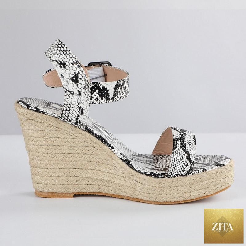 Stevvex women's summer platform sandals with open toe, candy color, ankle strap, buckle, slip-on design, high heel, casual espadrille style.